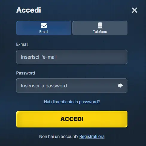 Accesso account